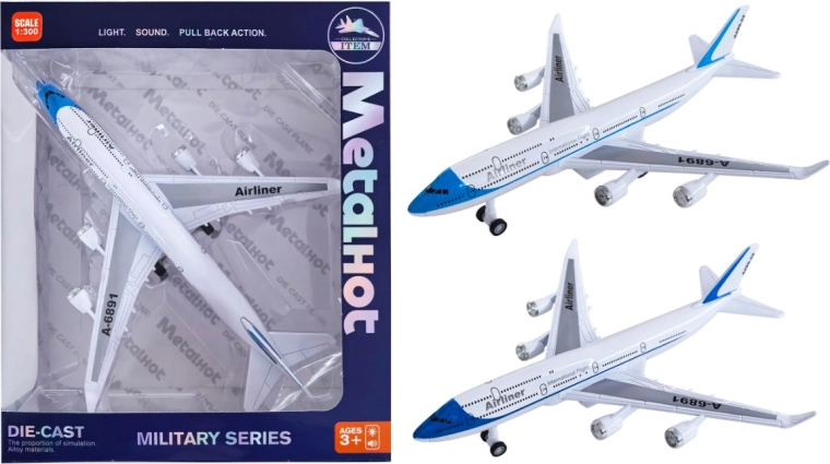 Modelo metálico de avión de pasajeros Airliner 1:400 Sparkys