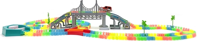 Coche LED para una conducción llena de acción