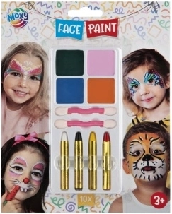 Set de pinturas faciales para niños