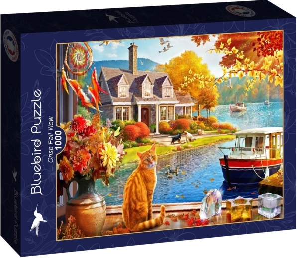 Puzzle Bluebird Vista otoñal fresca 1000 piezas