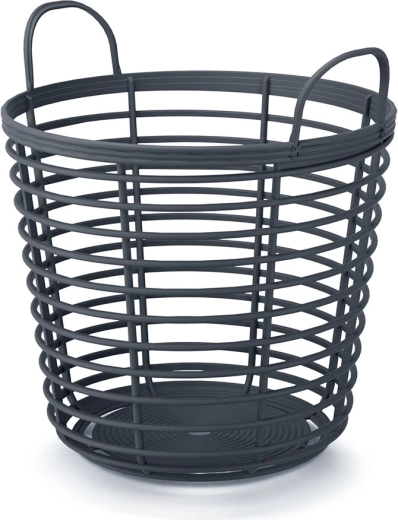 Cesto Zanzi con asas 37,4 cm, antracita