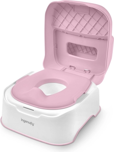 Orinal Ingenuity 3 en 1 Prepare to Potty Rosa