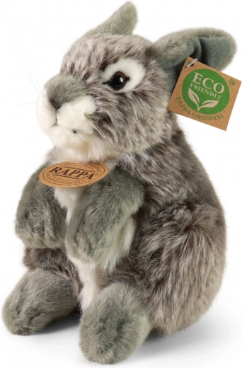 Conejito de peluche gris 20 cm eco friendly