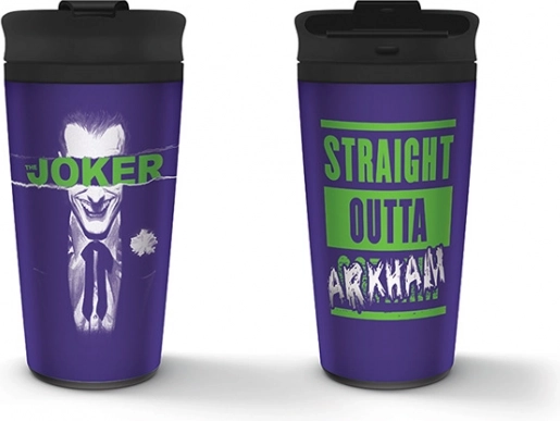 Taza de viaje Joker Straight outta Gotham 450 ml
