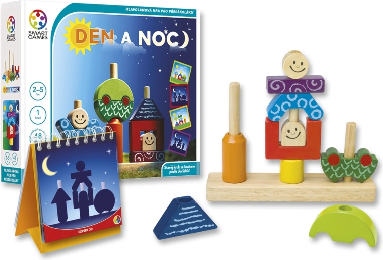 Smart Games Día y Noche – juego lógico para los más pequeños