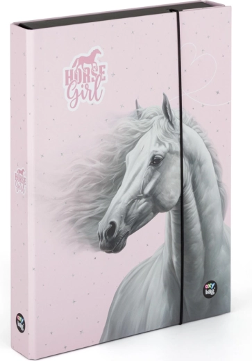 Caja para cuadernos A4 Jumbo caballo Romantic