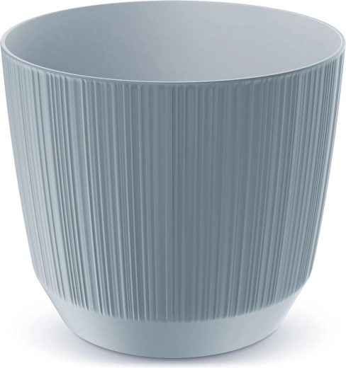 Maceta Ryfo 19,5 cm gris claro