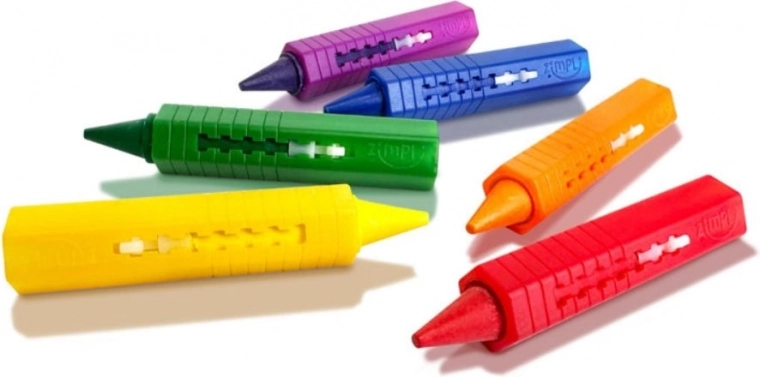 Zimpli Kids lápices de colores para la bañera 6 uds