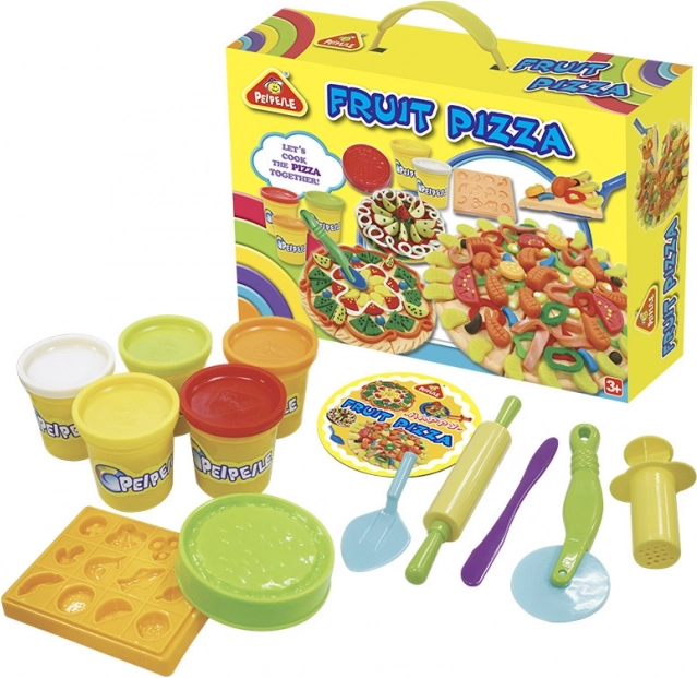 Sparkys plastilina pizza de frutas