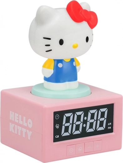 Despertador de sobremesa luminoso Hello Kitty con proyección