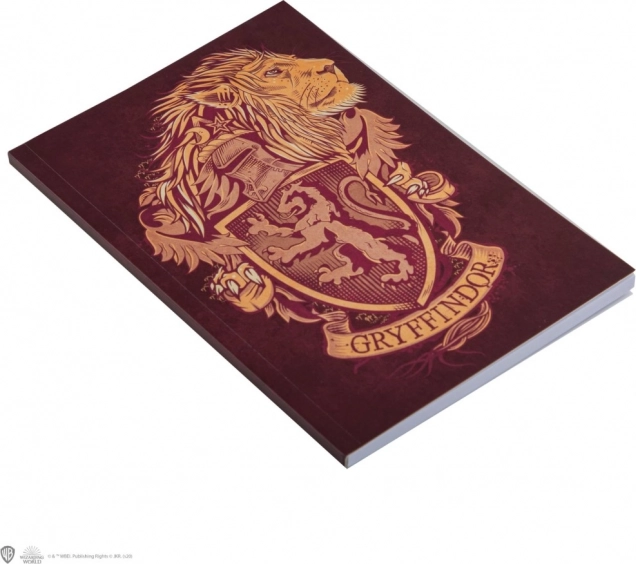 Harry Potter cuaderno rayado Gryffindor