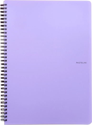 Bloc de espiral A5 PASTELINI morado