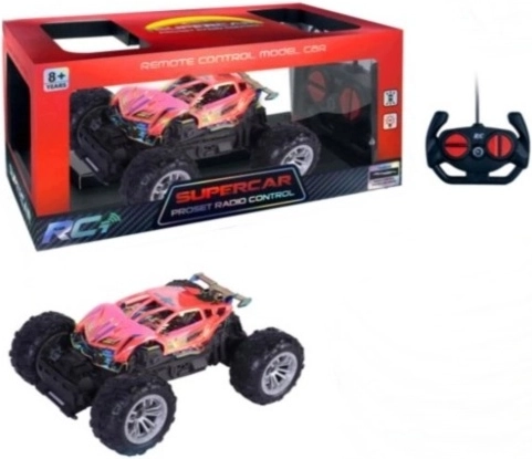 Coche RC todoterreno rojo