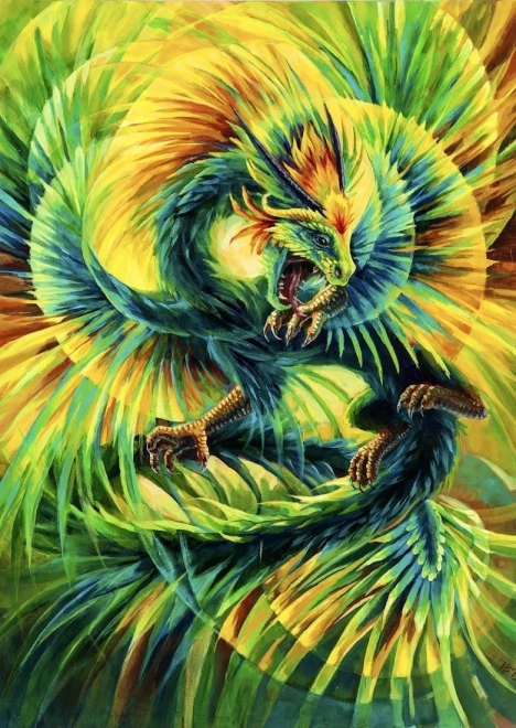 Puzzle Quetzalcoatl de 1000 piezas