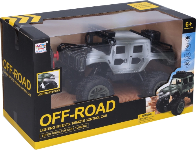 Coche RC militar con control remoto 21 cm