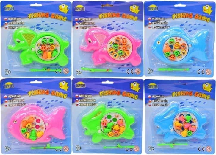 Pesca de pececitos – juego de habilidad para niños