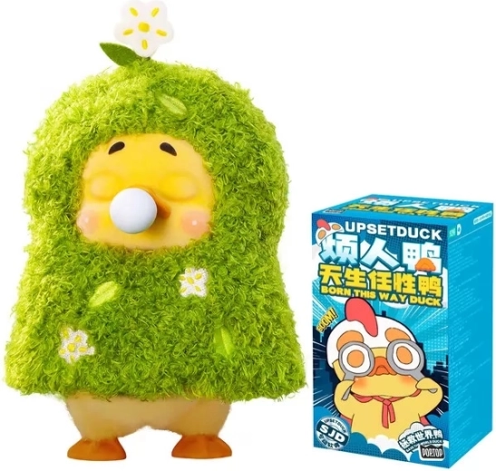 Figura coleccionable Upset Duck Born This Way en caja sorpresa - 1 unidad