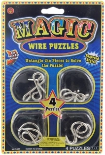 Rompecabezas metálico – set de rompecabezas pequeños