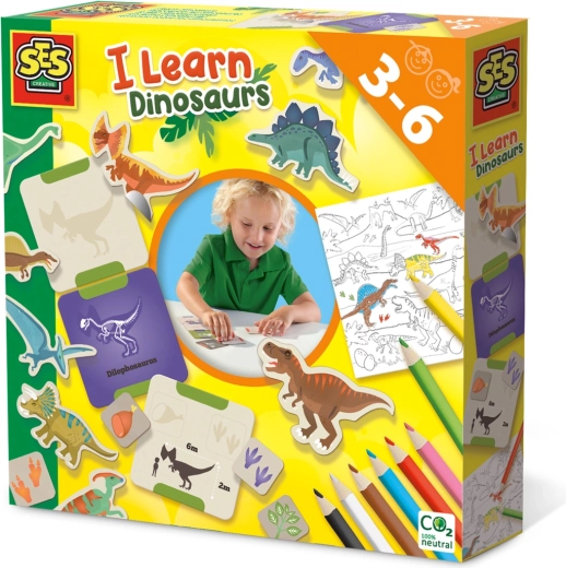 Aprendo con dinosaurios: aprende a reconocer dinosaurios