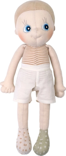 Rubens Barn EcoBuds Aspen muñeca de tela suave 35 cm de algodón orgánico