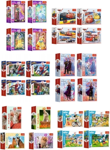 Mini rompecabezas de 54 piezas