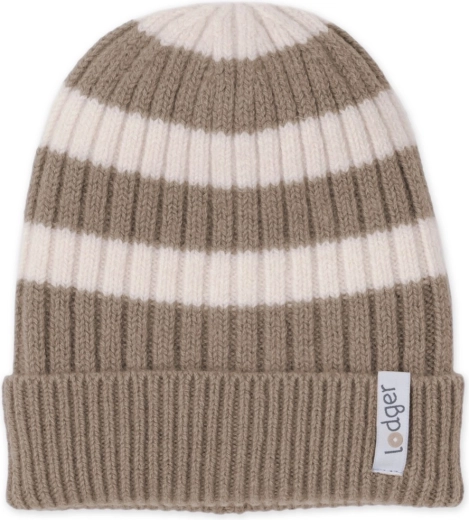 Gorro Lodger stripe merino buffalo 6–12 meses
