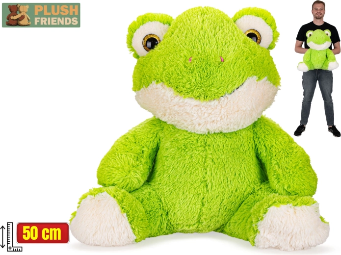 Plush Friends rana de peluche sentada 50 cm