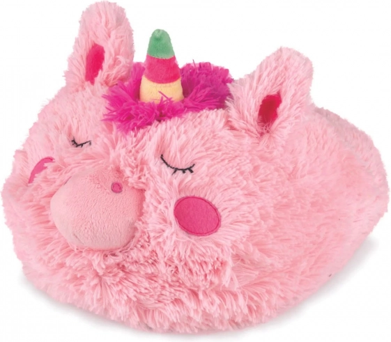 Cozy Noxxiez pantufla de felpa térmica unicornio