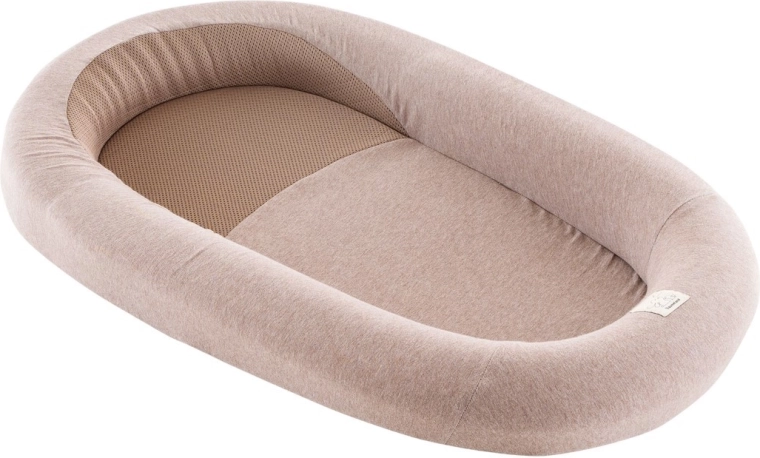 Nido para bebé Träumeland Home Air jaspeado color castaño
