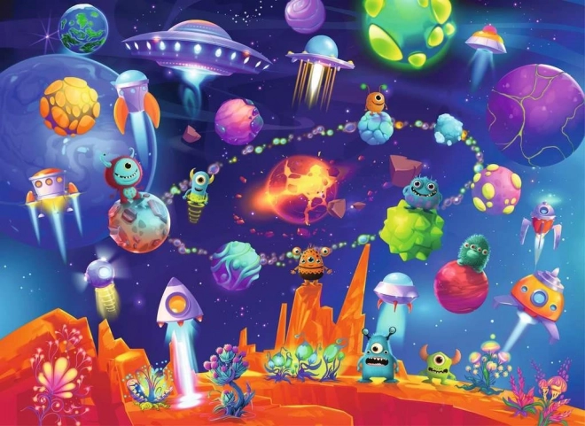 Puzle Alienígenas XL 60 piezas