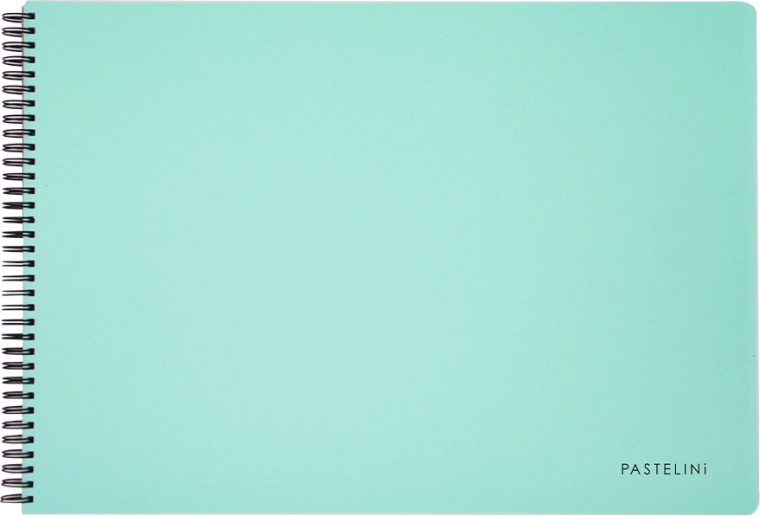 Bloc de dibujo A3 de gran formato con encuadernación rígida – PASTELINI verde