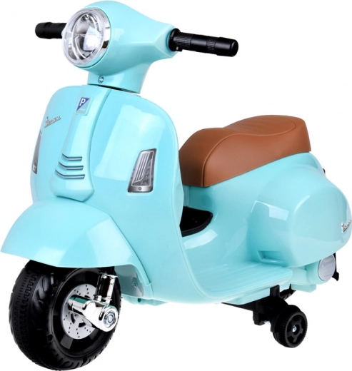 Motocicleta a batería Vespa para niños
