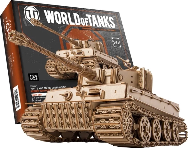 Little Story rompecabezas 3D de madera World of Tanks Tiger M1