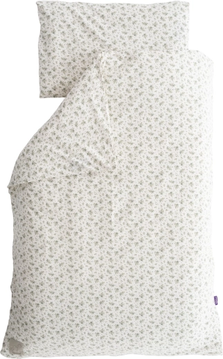 Ropa de cama jersey Träumeland olive 100 × 135 cm + 40 × 60 cm