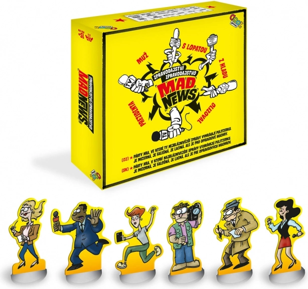 Juego de cartas Mad News