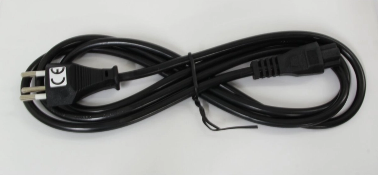 Cable de alimentación Jamara para Suiza para Peak 80-50 (enchufe trébol para conector redondo)