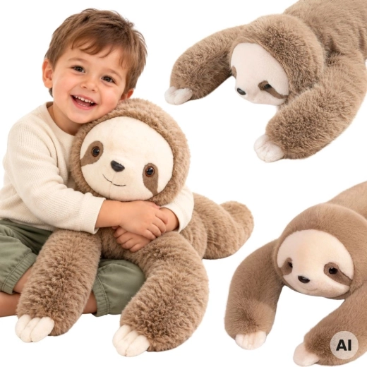 WOOPIE perezoso de peluche sensorial con peso de 1 kg