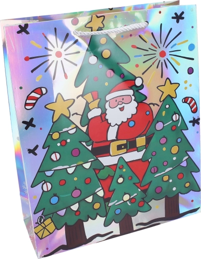 Motivo navideño con efecto brillante
