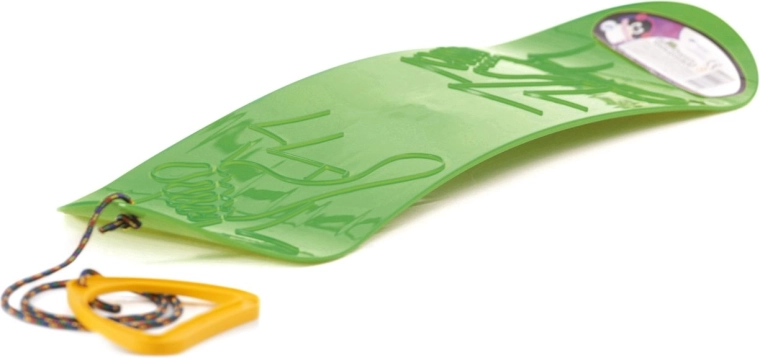 Trineo deslizante tipo snowboard verde - 1 pieza