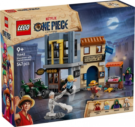 LEGO ONE PIECE Enfrentamiento con el capitán Smoker