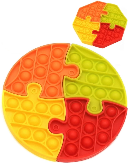 Rompecabezas antiestrés Pop It bubble pops 15 cm - 1 pieza