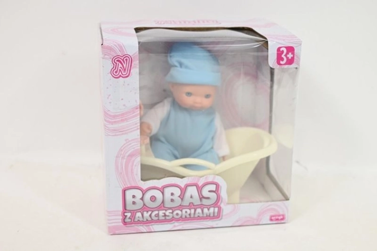 Muñeca bebé Natalia 11 cm con bañera