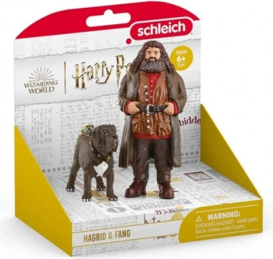 Schleich Hagrid y Colmillo set de figuras Harry Potter