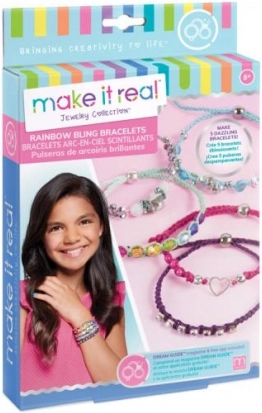 Set para hacer pulseras Rainbow Bling – MAKE IT REAL