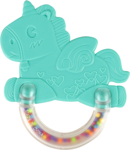 Sonajero y mordedor de caballo para bebés