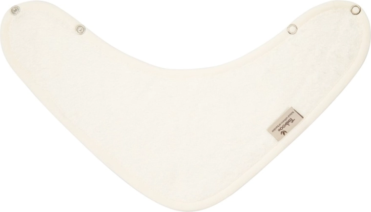 Pañuelo babero bandana Timboo Daisy White 36 × 22 cm