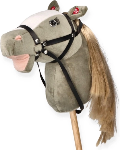 Cabeza de peluche con detalles realistas