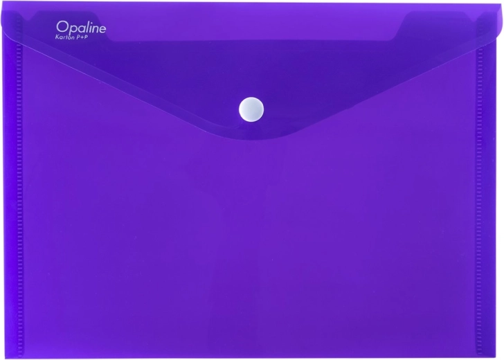 Carpeta con cierre a presión A5 Opaline morada