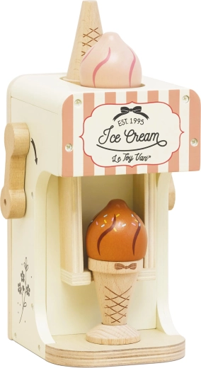 Máquina de helados de madera y heladería de juguete Le Toy Van