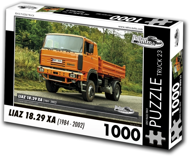 Puzzle RETRO-AUTA ŠKODA LIAZ 18.29 XA (1994–2002) – 1000 piezas